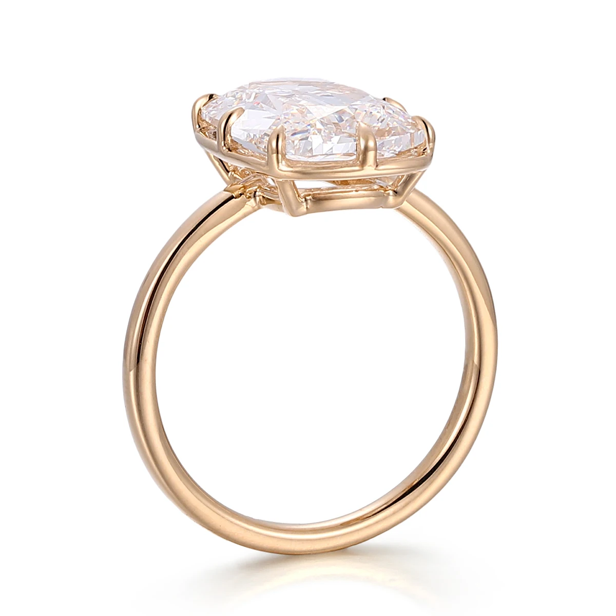 4.3 Carat Queen Collection Diamond Solitaire Ring