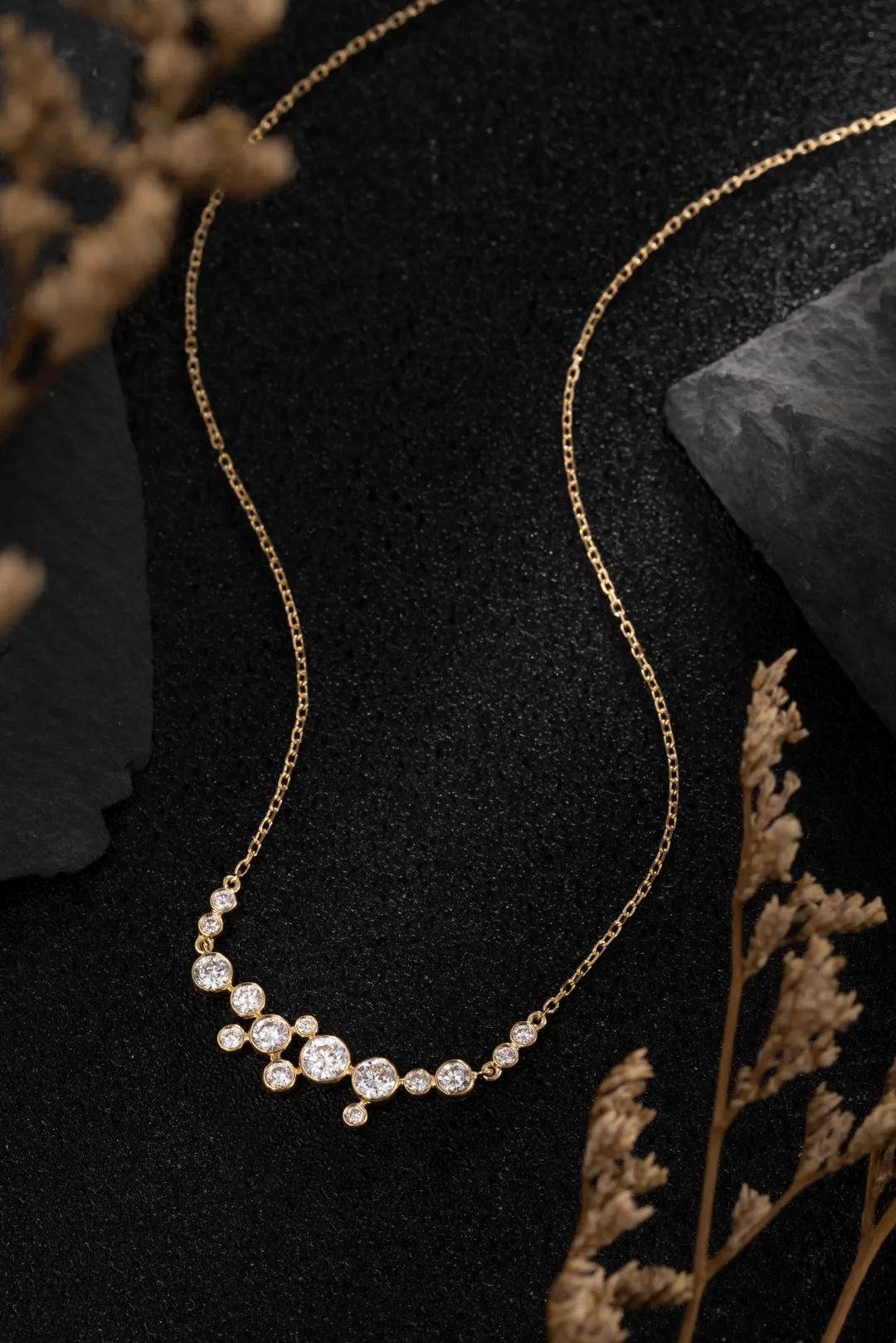 15 Stone Anniversary Necklace